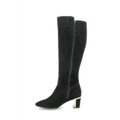 Alpina - 7l56-2 Estelleo (black Suede) -Camel Favour alpina estelleo 7l56 2 black suede knee high boots 1573641264 887705620 05