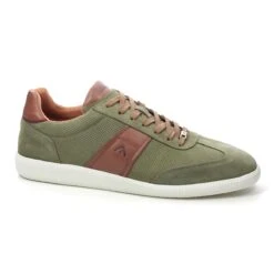 Ambitious - Fay 12096a-1757 (khaki Suede) -Camel Favour ambitious fay 12096a 1757 khaki suede trainers 1647694558 816209657 02
