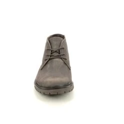 Begg Exclusive - Troy Vito Tro098-m11014 (grey Leather) -Camel Favour begg exclusive troy vito tro098 m11014 grey leather chukka boots 1661268079 882509800 04