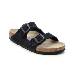 Birkenstock - Arizona Men Soft Footbed 1020732- (navy Suede)