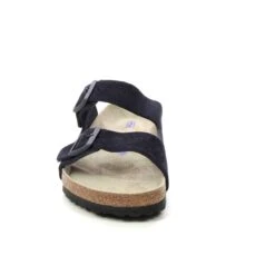 Birkenstock - Arizona Men Soft Footbed 1020732- (navy Suede) -Camel Favour birkenstock arizona men soft footbed 1020732 navy suede sandals 1680605184 051073273 04