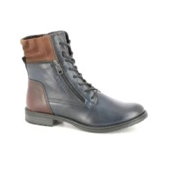 Bugatti - RonjaZip 4115693q-4163 (navy Tan) -Camel Favour bugatti ronja zip navy tan womens lace up boots 1635778159 927569375 02