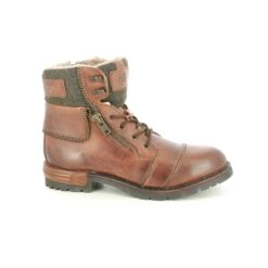 Bugatti - Sentra Cuff 3216115b-6000 (tan Leather ) -Camel Favour bugatti sentra cuff tan leather mens lace up boots 1635599417 927611511 02