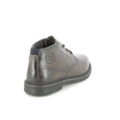 Bugatti - Zaro 331a5s31-1100 (dark Grey Leather) -Camel Favour bugatti zaro brown leather mens chukka boots 1632582107 927583104 03