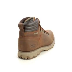 Cat - Sire Waterproof P720692- (brown Nubuck) -Camel Favour cat sire waterproof p720692 brown nubuck boots 1666104618 667069223 03