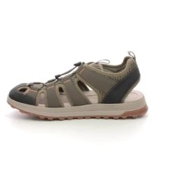 Clarks - Atl Trek Wave 261703207g - G Fit (olive Green) -Camel Favour clarks atl trek wave g fit olive green closed toe sandals 1675184408 261703207G 05