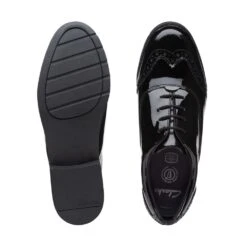 Clarks - Aubrie Tap Y 261692146f - F Fit (black Patent) -Camel Favour clarks aubrie tap y f fit black patent school shoes165330209126169214 W 7 2 2