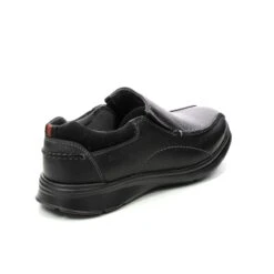 Clarks - Cotrell Step 261196158h - H Fit (black Leather) -Camel Favour clarks cotrell step h fit black leather slip on shoes 1647694551 261196158H 03