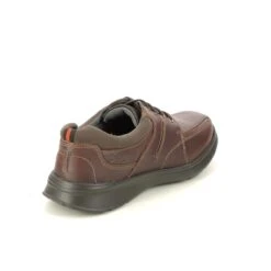 Clarks - Cotrell Walk 261196168h - H Fit (brown Leather) -Camel Favour clarks cotrell walk h fit brown leather comfort shoes 1668595958 261196168H 03