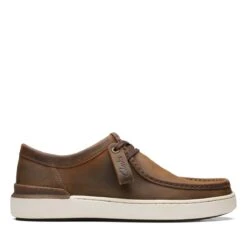 Clarks - Courtlite Wally 261709317g - G Fit (brown Waxy Leather) -Camel Favour clarks courtlite wally g fit brown waxy leather comfort shoes167396311426170931 1