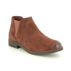 Clarks - Demi Beat 261388674d - D Fit (tan Suede) -Camel Favour clarks demi beat d fit tan suede chelsea boots 1563793729 261388674D 01