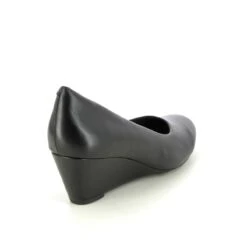 Clarks - Flores Tulip 261301175e - E Fit (black Leather) -Camel Favour clarks flores tulip e fit black leather wedge shoes 1690975106 261301175E 03