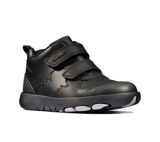 Clarks - Rex Crash K 261511296f - F Fit (black Leather) 3 Clarks - Rex Crash K 261511296f - F Fit (black Leather)