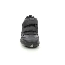 Clarks - Rex Hop Crash K 261628366f - F Fit (black Leather) -Camel Favour clarks rex hop crash k f fit black leather boys boots 1626453313 261628366F 04