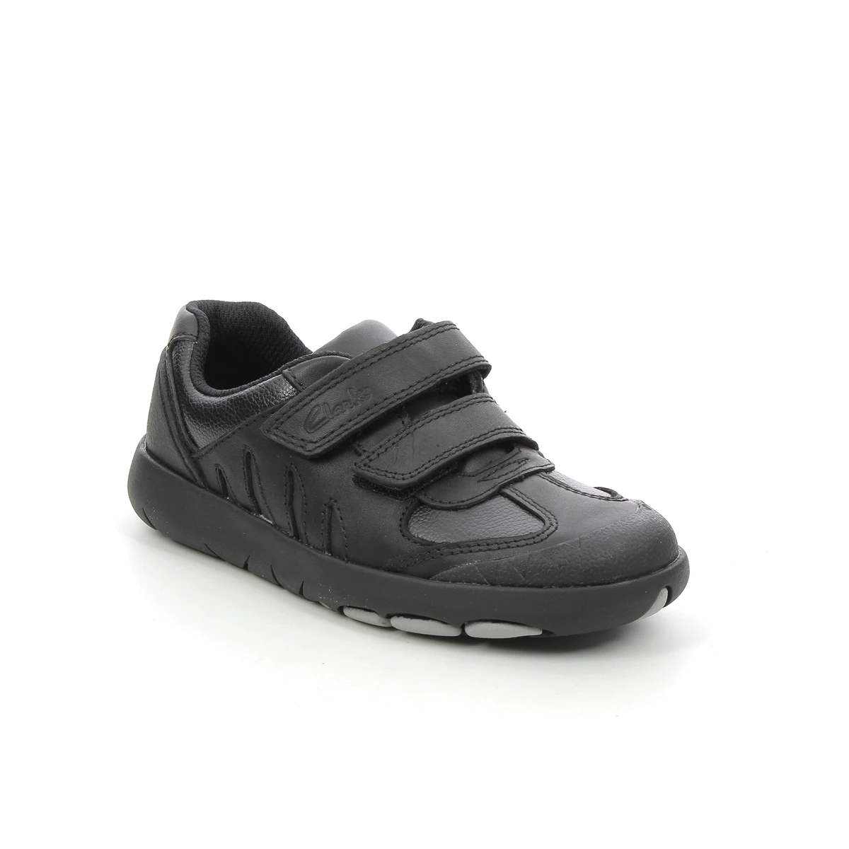 Clarks - Rex Stride K 261626988h - H Fit (black Leather) 3 Clarks - Rex Stride K 261626988h - H Fit (black Leather)