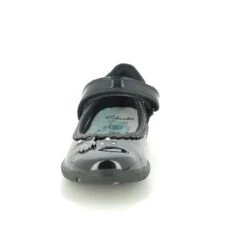 Clarks - Sea Shimmer K 261555437g - G Fit (black Patent) -Camel Favour clarks sea shimmer k g fit black patent school shoes 1596800749 261555437G 04