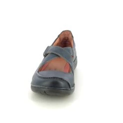 Clarks - Un Loop Strap 261749724d - D Fit (navy Leather) -Camel Favour clarks un loop strap d fit navy leather mary jane shoes 1690975083 261749724D 04