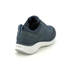 Clarks - Wave 2 Lace Tex 261523915e - E Fit (navy Nubuck) -Camel Favour clarks wave 2 lace tex e fit navy nubuck walking shoes 1656507493 261523915E 03