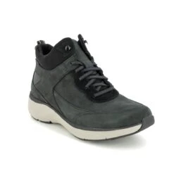 Clarks - Wave 2 Mid Tex 261536575e - E Fit (black Nubuck)
