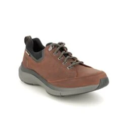 Clarks - Wave 2 Vibe Tex 261551117g - G Fit (brown Nubuck) -Camel Favour clarks wave 2 vibe tex g fit brown nubuck walking shoes 1649770554 261551117G 01