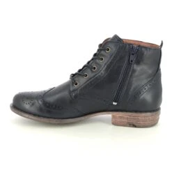 Creator - Dulce Brogue Ib22461-71 (navy Leather) -Camel Favour creator dulce brogue ib22461 71 navy leather lace up boots 1691486170 879246171 05