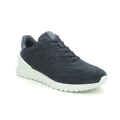 Ecco - Astir Lite 503704-52370 (navy Suede) 11 Ecco - Astir Lite 503704-52370 (navy Suede) -Camel Favour ecco astir lite 503704 52370 navy suede trainers 1616510676 920370473 01