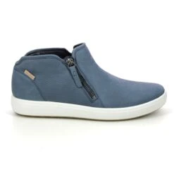Ecco - Soft 7 Boot 430243-02038 (navy Leather) -Camel Favour ecco soft 7 boot 430243 02038 navy leather hi tops 1686407946 920024371 02