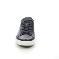 Ecco - Soft 7 Mens 470364-01303 (navy Leather) 11 Ecco - Soft 7 Mens 470364-01303 (navy Leather) -Camel Favour ecco soft 7 mens 470364 01303 navy leather trainers 1659539911 920036403 04