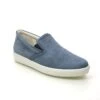 Ecco - Soft 7 Slip On 470493-51056 (denim Leather) -Camel Favour ecco soft 7 slip on 470493 51056 navy leather comfort slip on shoes 1679411909 920049371 01