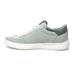 Ecco - Street Tray M 504714-54674 (light Grey Leather)
