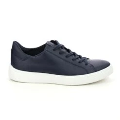 Ecco - Street Tray Mens 504744-01038 (navy Leather)