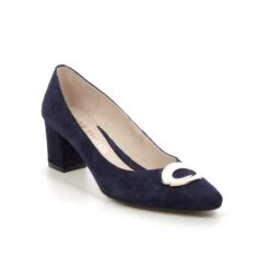 Begg Exclusive - Callae Block Z8038-979o (navy Suede)