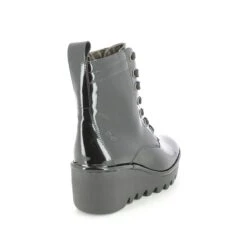 Fly London - Biaz Blu P501329-000 (black Patent) -Camel Favour fly london biaz blu p501329 000 black patent wedge boots 1634383786 028132942 03