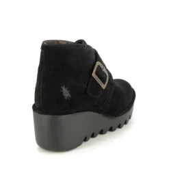 Fly London - Birt Blu P501397-005 (black Suede) -Camel Favour fly london birt blu p501397 005 black suede wedge boots 1691490865 028139733 03