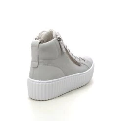 Gabor - Debbie Dolly 23210.19 (light Grey Nubuck) -Camel Favour gabor debbie dolly 23 210 19 light grey nubuck hi tops 1673972632 040321019 03