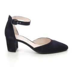 Gabor - Gala 31340.16 (navy Suede) -Camel Favour gabor gala 81 340 38 navy suede heeled shoes 1673970531 040134038 02