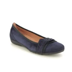 Gabor - Racket Hovercraft 24165.16 (navy Suede) -Camel Favour gabor racket hovercraft 24 165 16 navy suede pumps 1671543533 040416573 01