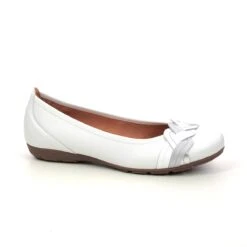 Gabor - Redhill Hovercraft 24160.21 (white Leather) -Camel Favour gabor redhill hovercraft 24 160 21 white leather pumps 1672925187 040416021 02