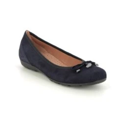 Gabor - Ring Hovercraft 34164.16 (navy Nubuck) -Camel Favour gabor ring hovercraft 34 164 16 navy nubuck pumps 1688558675 040416416 01