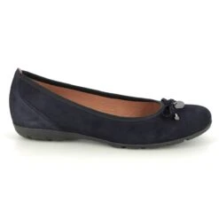 Gabor - Ring Hovercraft 34164.16 (navy Nubuck) -Camel Favour gabor ring hovercraft 34 164 16 navy nubuck pumps 1688558675 040416416 02