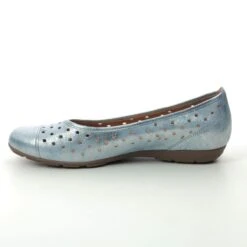 Gabor - Ruffle 84169.66 (pale Blue) -Camel Favour gabor ruffle 44 169 66 pale blue pumps 1579526121 040416972 05