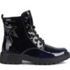 Geox - Casey Lace J9420g-c4021 (navy Patent) -Camel Favour geox casey lace j9420g c4021 navy patent boots1627662994J9420G 0003X C4021 00