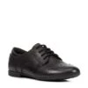 Geox - Plie Lace Brogue J0455b-c9999 (black Leather) -Camel Favour geox plie lace brogue girls leather school shoes1627470934J0455B 00043 C9999 10