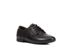 Geox - Plie Lace Brogue J0455b-c9999 (black Leather)