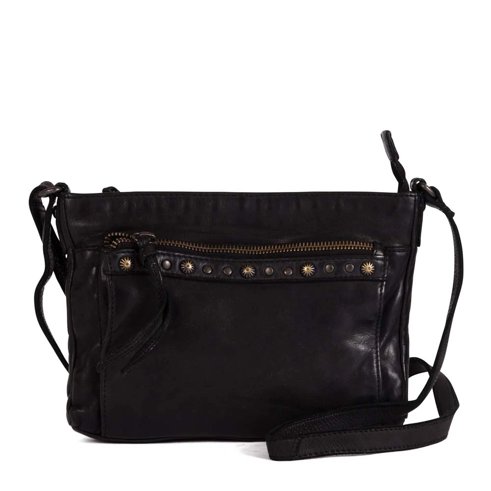 Gianni Conti - 4203483-10 Stud Cross Body (black Leather) 3 Gianni Conti - 4203483-10 Stud Cross Body (black Leather)