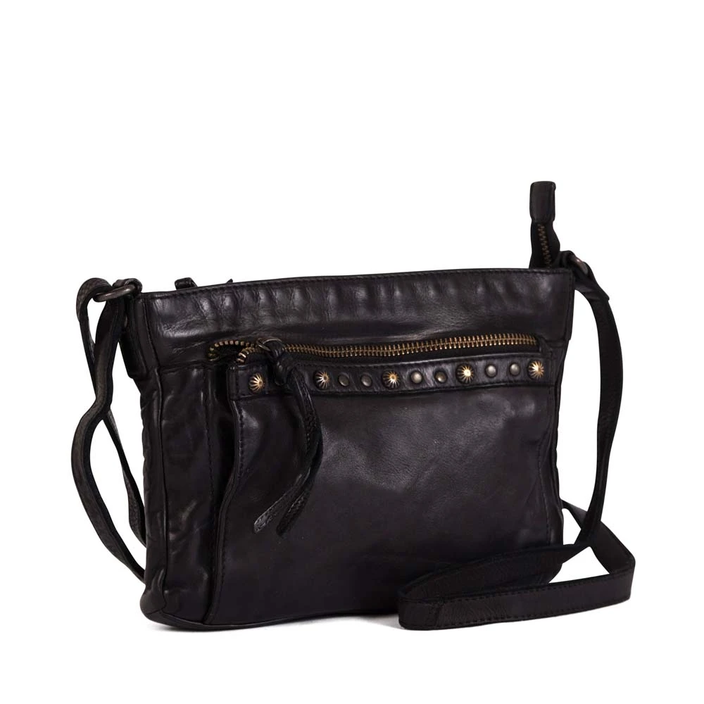 Gianni Conti - 4203483-10 Stud Cross Body (black Leather) 4 Gianni Conti - 4203483-10 Stud Cross Body (black Leather) - Image 2