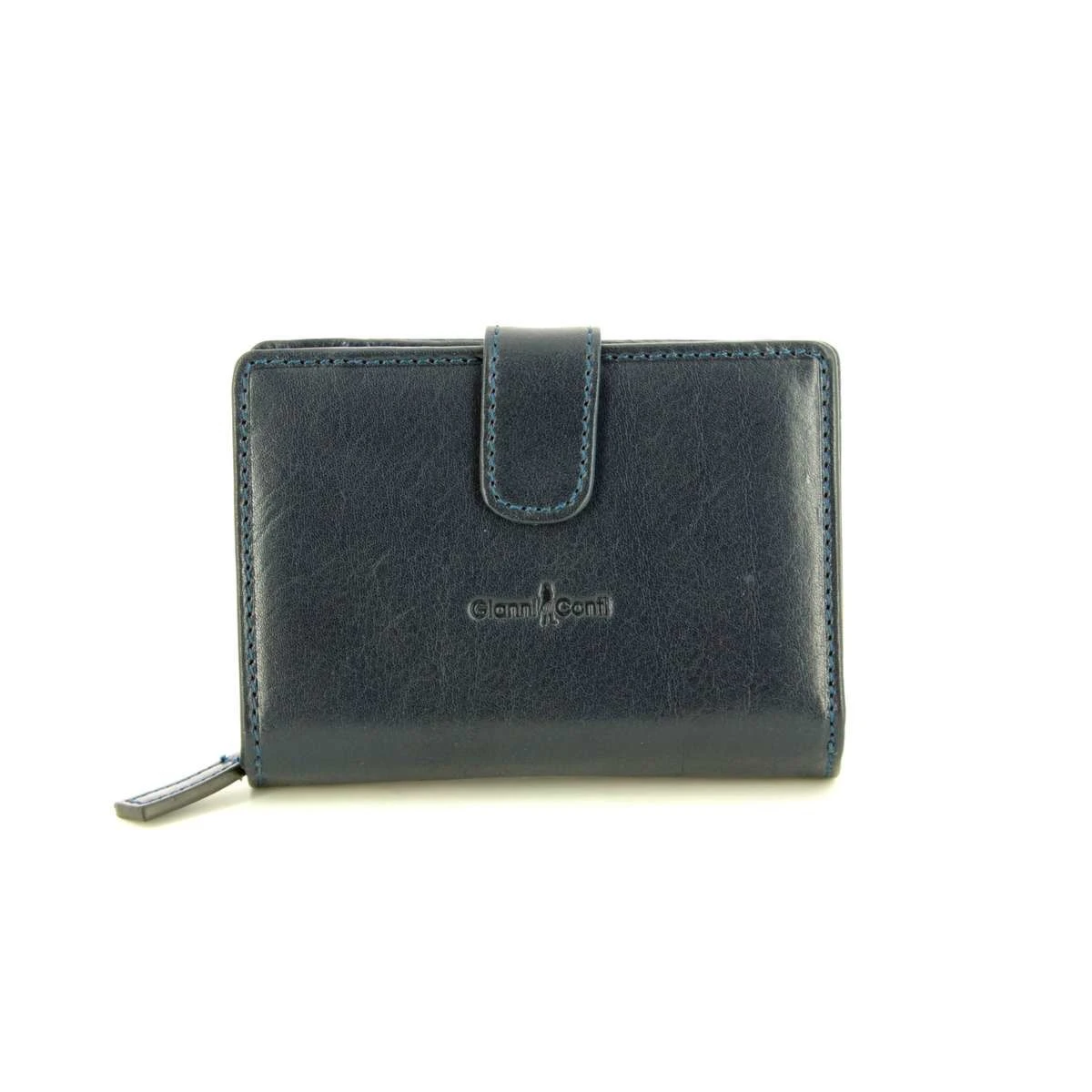 Gianni Conti - 9408086-43 Sena Bifold Purse (navy Leather) 4 Gianni Conti - 9408086-43 Sena Bifold Purse (navy Leather) - Image 2