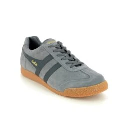 Gola - Harrier M Cma192-gq (grey) -Camel Favour gola trainers harrier m cma192 gq grey trainers 1657018449 663319200 01