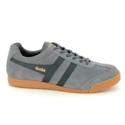 Gola - Harrier M Cma192-gq (grey) -Camel Favour gola trainers harrier m cma192 gq grey trainers 1657018449 663319200 02