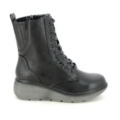 Heavenly Feet - Festival Wedge 3006-34 (black) -Camel Favour heavenly feet festival wedge 3006 34 black lace up boots 1661857198 904300634 02